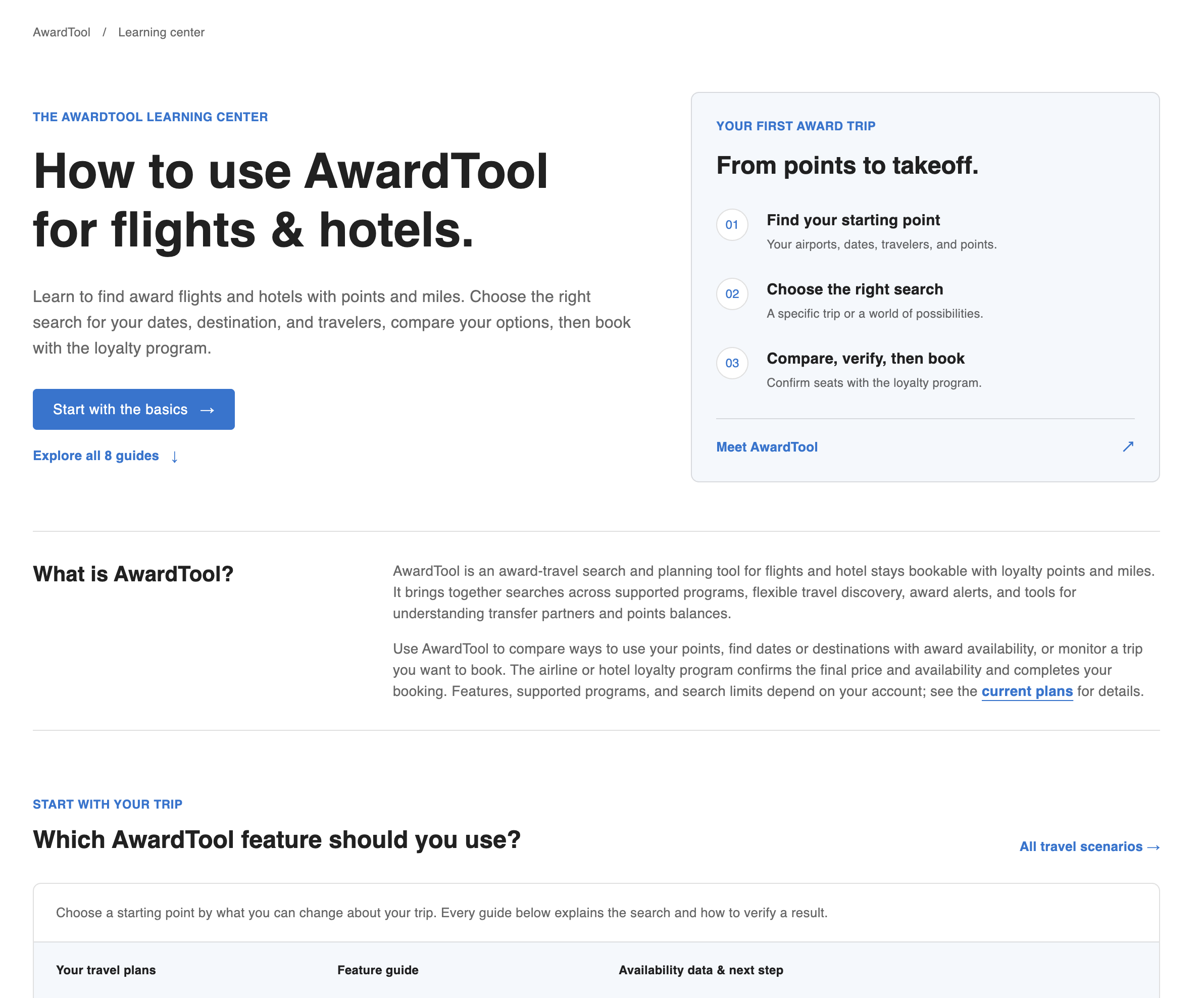 AwardTool Learning Center